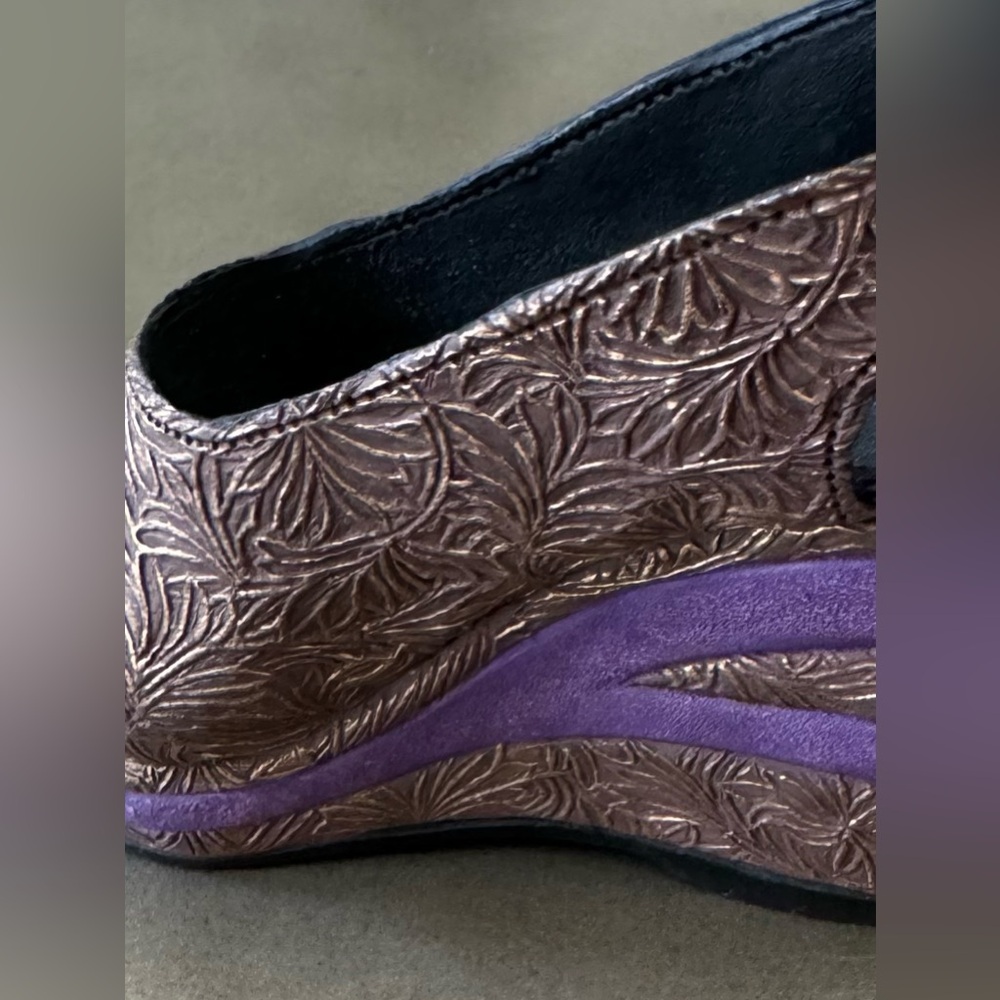 Just The Right Shoe By Raine, Item 25098, Golden Leaf, Circa 1942, COA & BOX - Picture 6 of 11